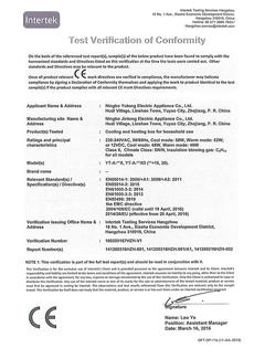 Certificat CE-EMC